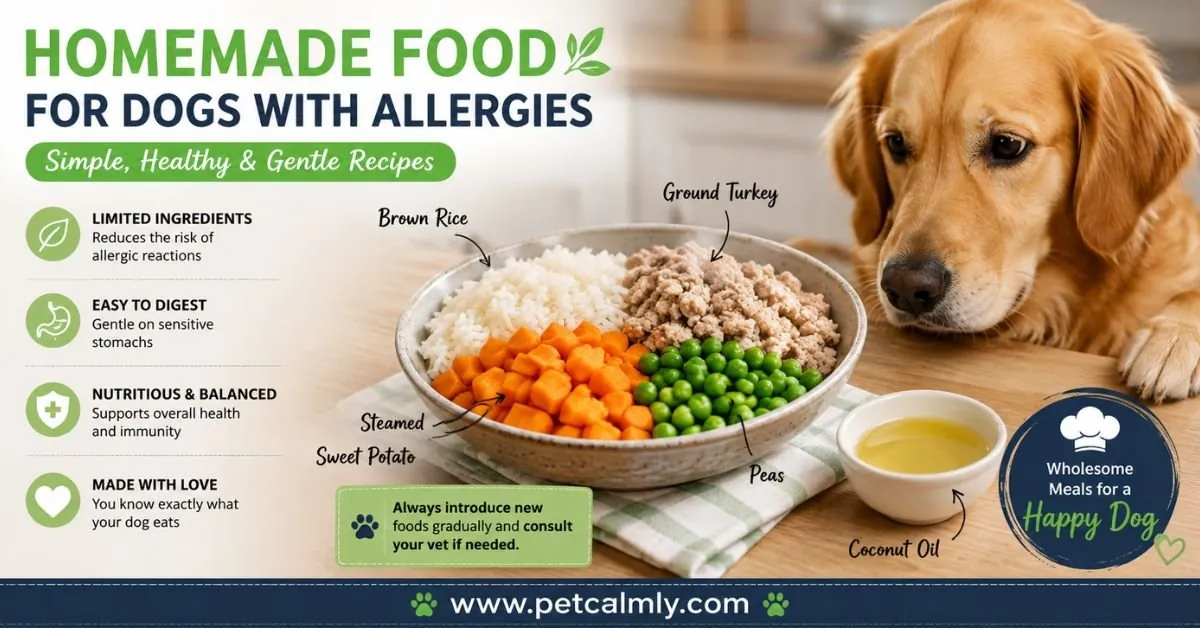 Safe dog treats kept separate from dangerous foods like onions and garlic.