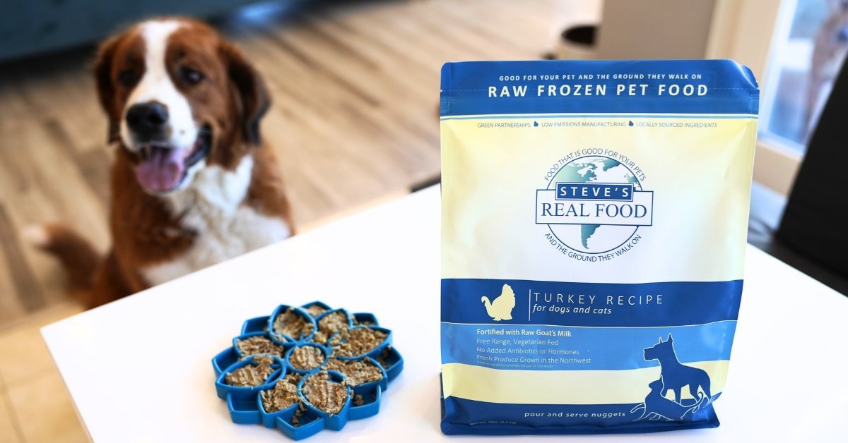 High-quality raw ingredients used for balanced and nutritious dog food recipes.