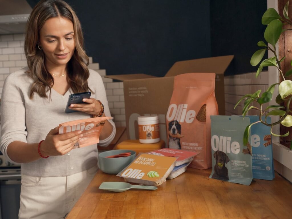 Professional setup for answering frequently asked questions about healthy dog food ingredients.
