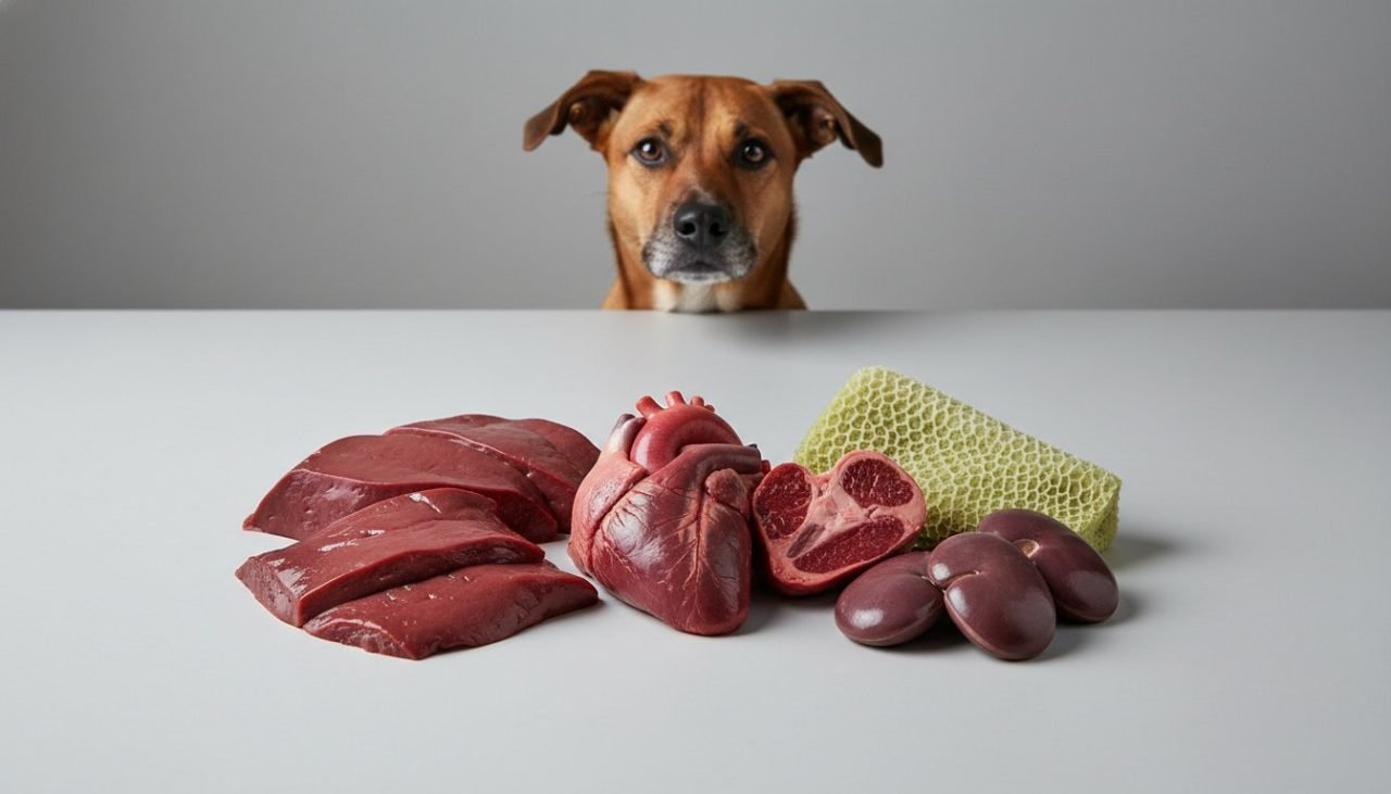 A person checking the nutritional adequacy statement on a dog food package.