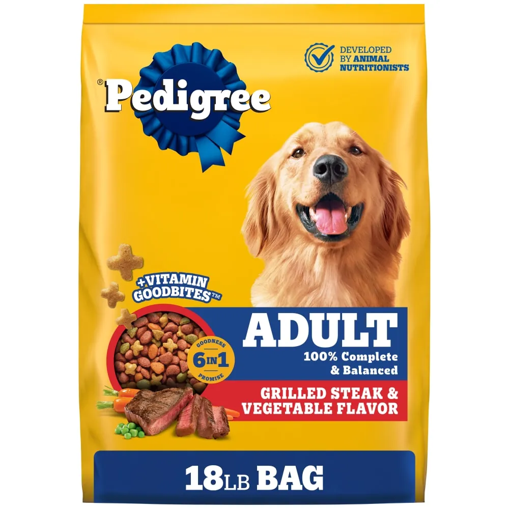 Measuring dog food portions to avoid common feeding mistakes.