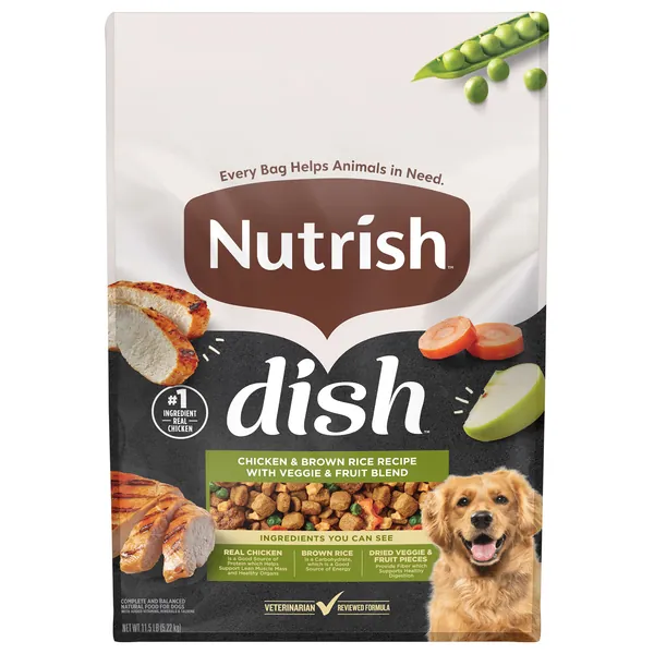 Metal dolly beside heavy dog food bag on concrete